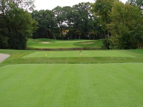 Eighteenth hole at RGC