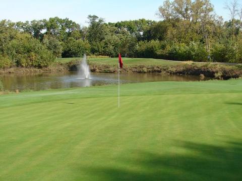 Seventh hole at RGC