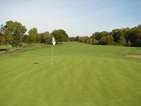 Ninth hole at RGC