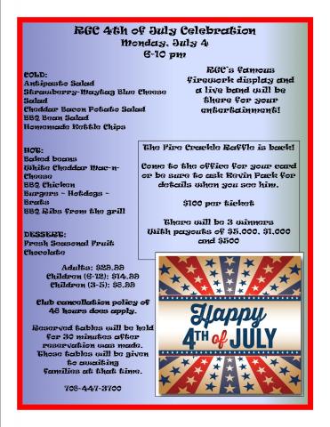 4th of july picnic riverside golf club 4th of july golf flyers